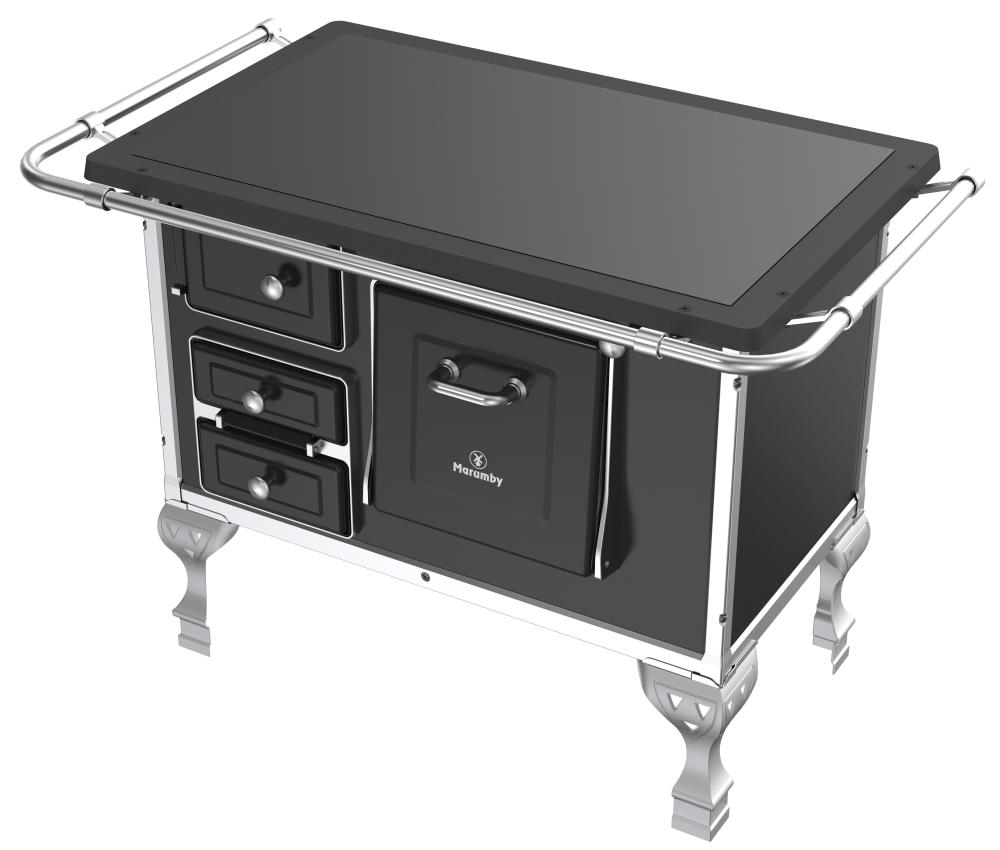 Imagem 3 do produto Fogão a Lenha N1 Marumby Vitrocerâmico 01605007 Preto