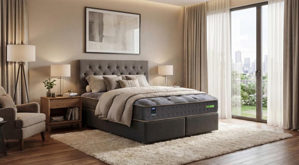 Imagem 3 do produto Base Cama Box Queen 158 cm Gazin Dream Plus Grafite