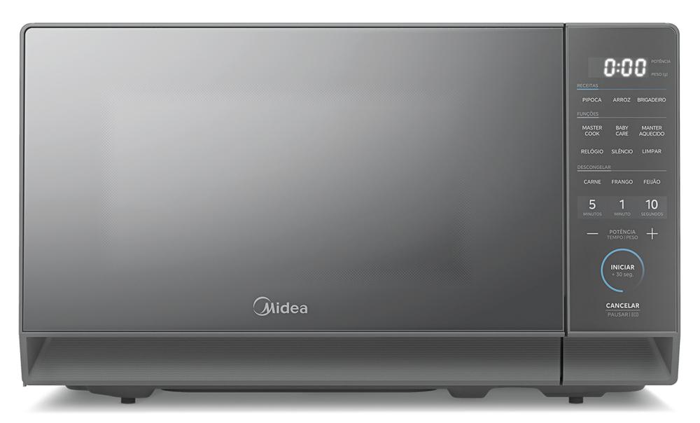 Imagem 1 do produto Micro-Ondas Midea MHP20S2 20 Litros Prata 220V