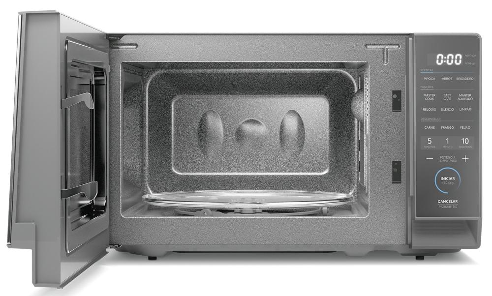 Imagem 2 do produto Micro-Ondas Midea MHP20S2 20 Litros Prata 220V