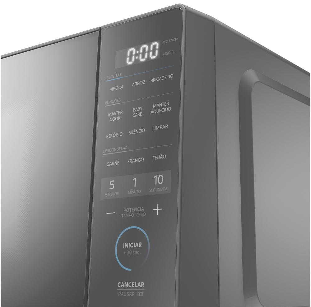 Imagem 3 do produto Micro-Ondas Midea MHP20S2 20 Litros Prata 220V