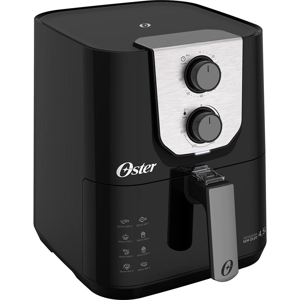 Imagem 2 do produto Fritadeira Elétrica Oster OFRT510 1500W 4,5 Litros Preto 220V