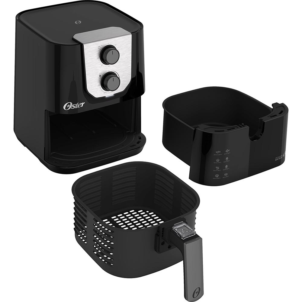 Imagem 4 do produto Fritadeira Elétrica Oster OFRT510 1500W 4,5 Litros Preto 220V