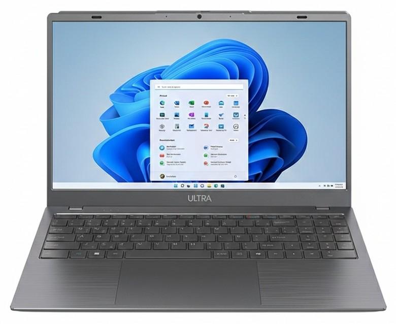 Imagem 1 do produto Notebook Ultra 15,6 Pentium Gold 6500Y 4GB 128GB UB365 Cinza