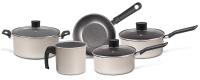 Imagem ilustrativa sobre o produto Conjunto de Panelas Brinox Ceramic Life Naturalle Chapanhe 5 Peças