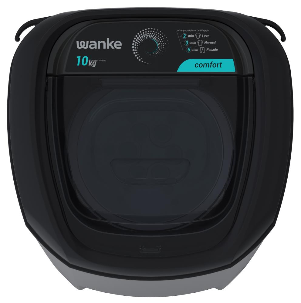 Imagem 3 do produto Centrífuga de Roupas Wanke Comfort 10kg Preto 220V