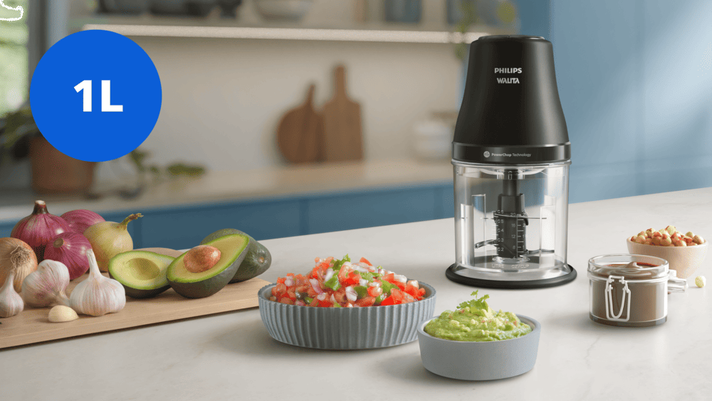Imagem 4 do produto Multiprocessador Philips Walita PowerChop 3000 450W Preto 220V