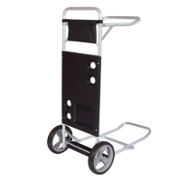 Imagem ilustrativa sobre o produto Carrinho de Praia Alumínio Com Avanço Mor Preto