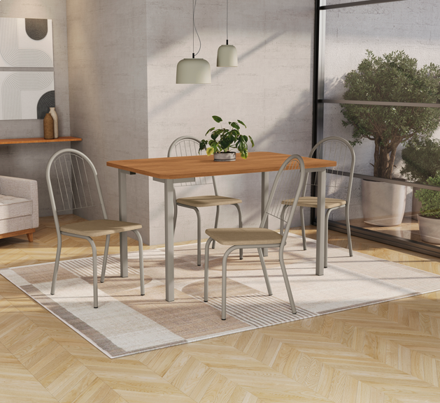 Imagem 3 do produto Mesa Noruega Kappesberg Canela