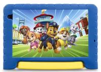 Imagem ilustrativa sobre o produto Tablet Multilaser 8″ 6GB 64GB Patrulha Canina Chase Azul