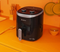 Imagem ilustrativa sobre o produto Fritadeira Elétrica Cadence FRT420 1350W 4,2 Litros Preto 110V