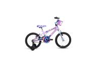 Imagem ilustrativa sobre o produto Bicicleta Aro 16 Stone Bikes Stitch Lilás/Azul