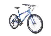 Imagem ilustrativa sobre o produto Bicicleta Aro 24 Houston Cinza/Azul