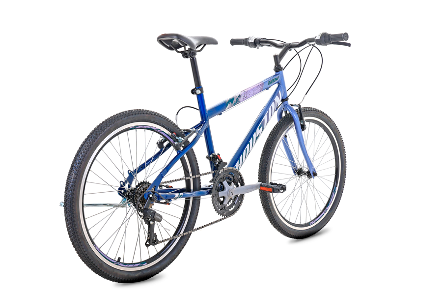 Imagem 3 do produto Bicicleta Aro 24 Houston Cinza/Azul
