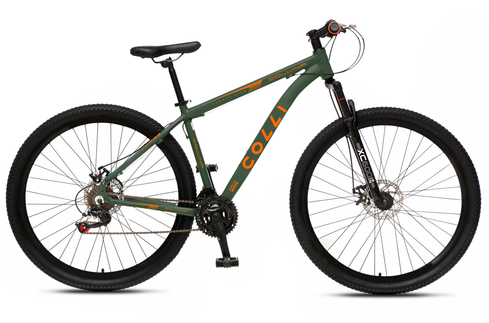 Imagem 1 do produto Bicicleta Aro 29 Collina 21 Marchas Verde/Laranja