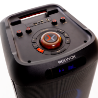 Imagem ilustrativa sobre o produto Caixa de Som Polyvox XT-800T Preto