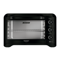 Imagem ilustrativa sobre o produto Forno Elétrico Dako Pratiko Bancada 50 Litros Preto 220V