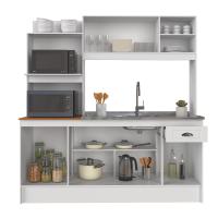 Imagem ilustrativa sobre o produto Cozinha Compacta 1,81 cm Indekes Nevada Branca