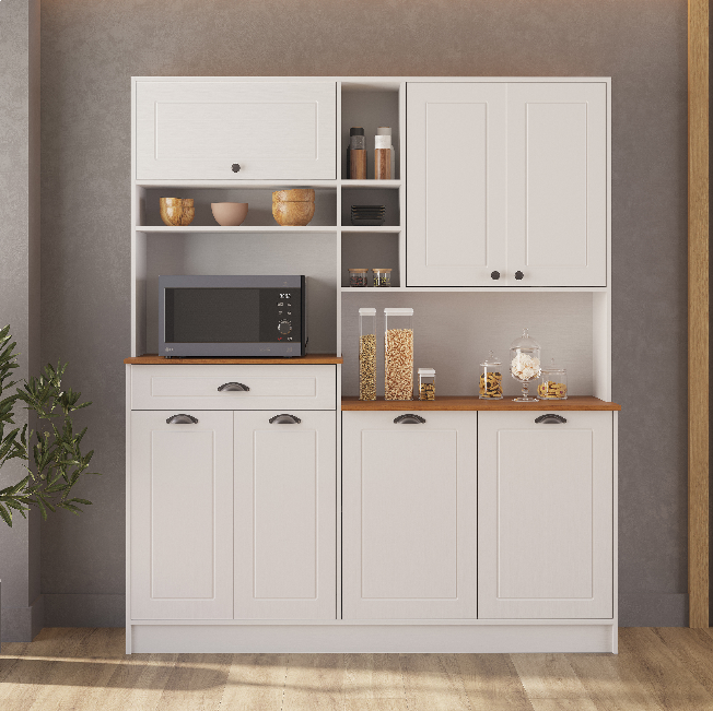 Imagem 4 do produto Cozinha Compacta 1,60 cm Indekes Artico Branca