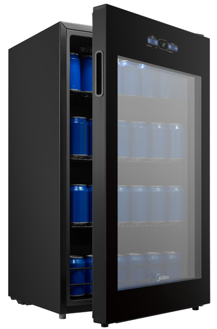 Imagem 3 do produto Cervejeira Midea Frost Free 82L 1 Porta Preta Bivolt