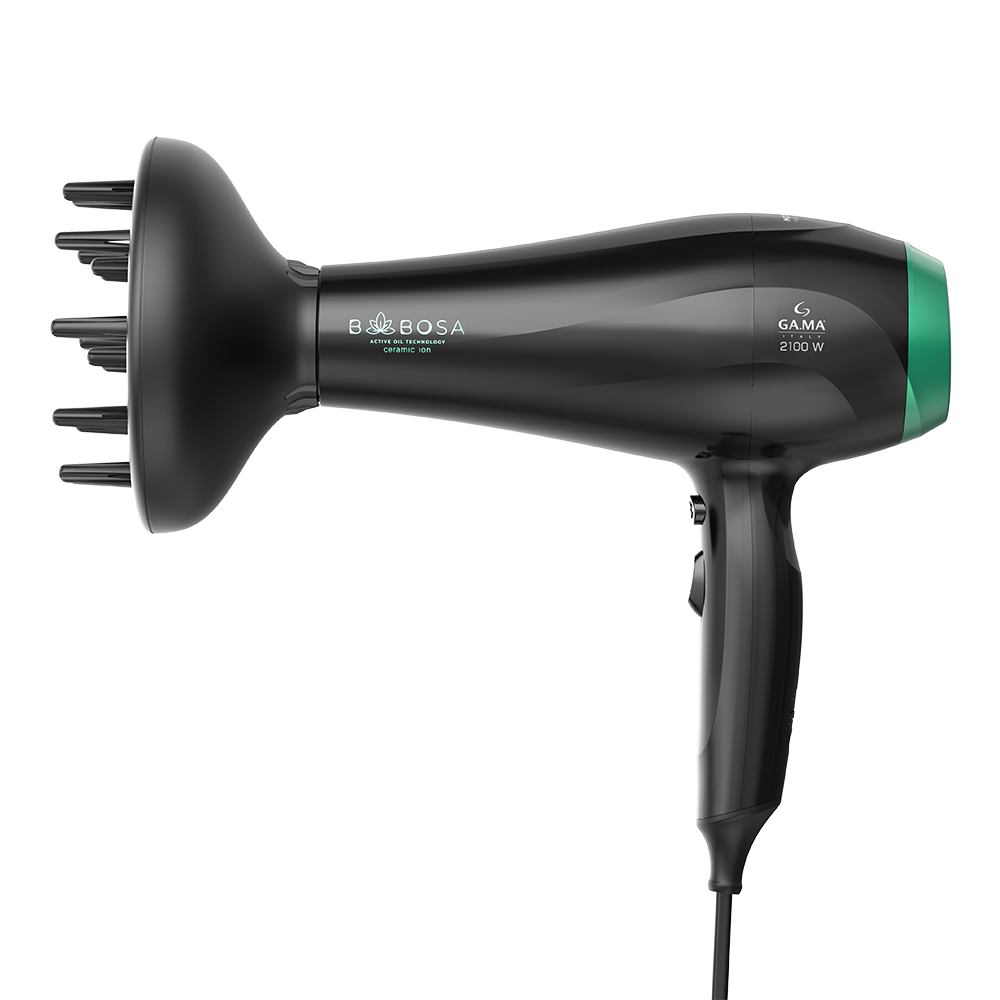 Imagem 3 do produto Secador de Cabelo Gama Babosa Ceramic Ion 2100W Preto 220V