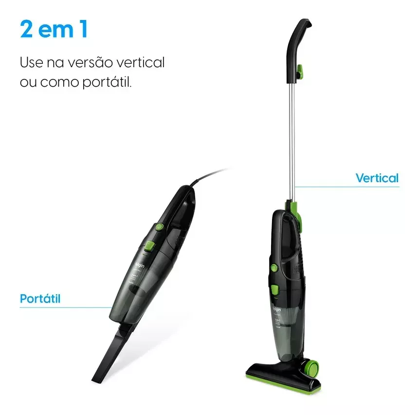 Imagem 2 do produto Aspirador de Pó Vertical Elgin Power Clean 1500W 110V