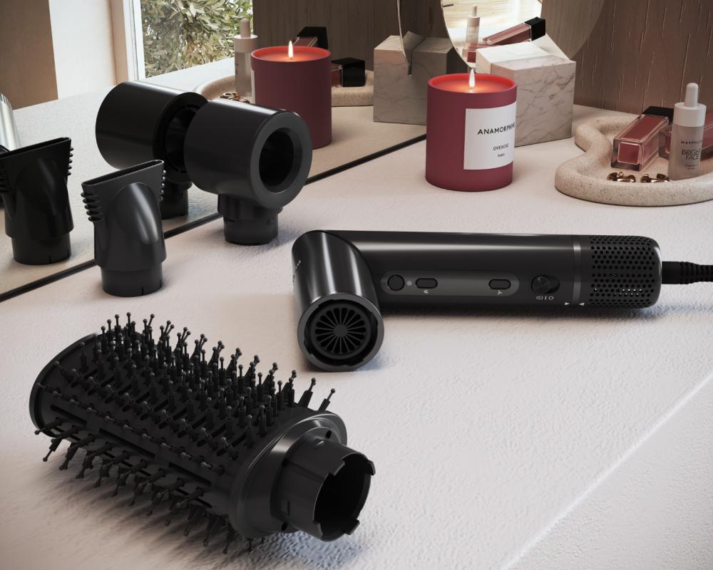 Imagem 3 do produto Secador de Cabelo Multi Brush BSMS1400 1400W Preto Bivolt